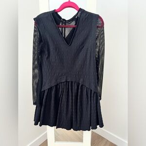 Topshop ruffled dress